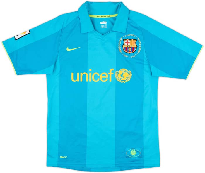 2007-09 Barcelona Away Shirt Ronaldinho #10 - 9/10 - (S)