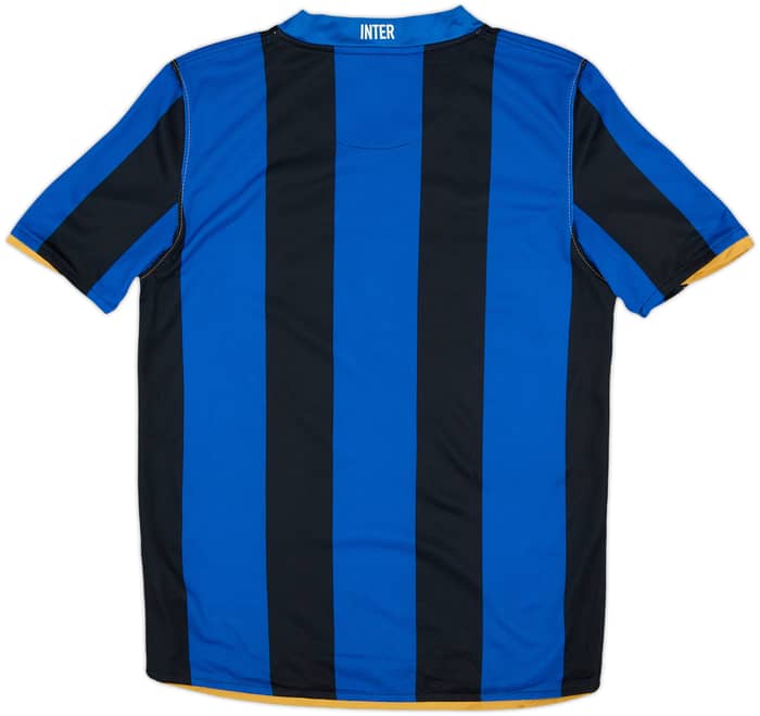 2008-09 Inter Milan Home Shirt - 8/10 - (L.Boys)