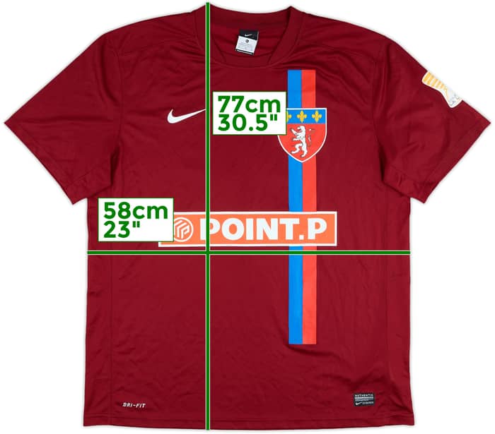 2013-14 Nike Coupe de la Ligue Template Shirt #14 - 6/10 - (L)