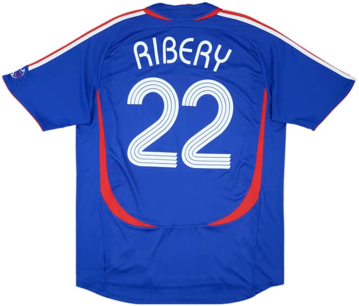 2006-07 France Home Shirt Ribery #22 - 6/10 - (XL)