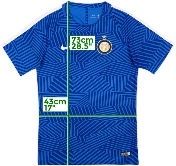 2016-17 Inter Milan Nike Training Shirt - 9/10 - (S)