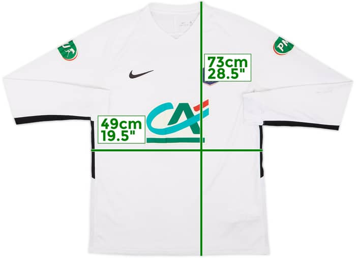 2018-19 Coupe De France L/S Shirt #4 - 6/10 - (L)