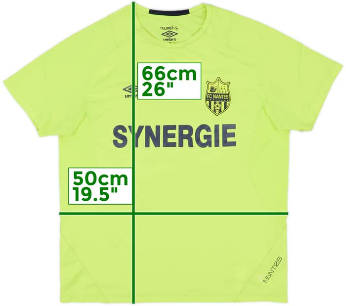 2016-17 Nantes Umbro Training Shirt - 5/10 - (M)