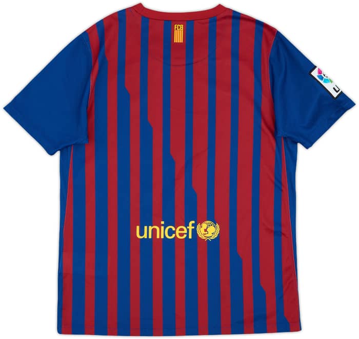 2011-12 Barcelona Home Shirt - 8/10 - (L.Boys)