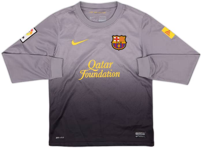 2012-13 Barcelona GK Shirt - 6/10 - (S.Boys)