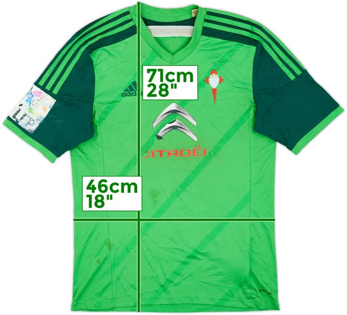 2014-15 Celta Vigo Away Shirt - 4/10 - (S)