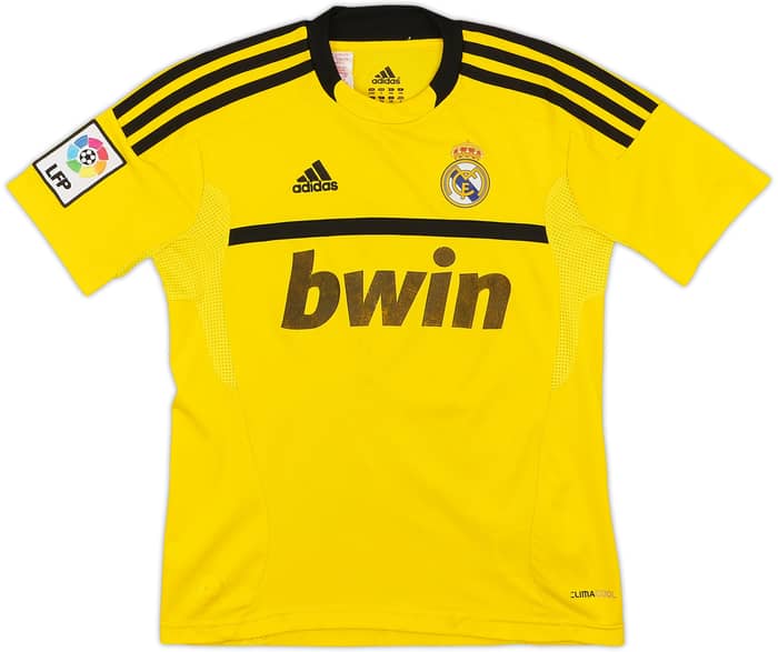 2011-12 Real Madrid GK S/S Shirt Casillas #1 - 5/10 - (S.Boys)