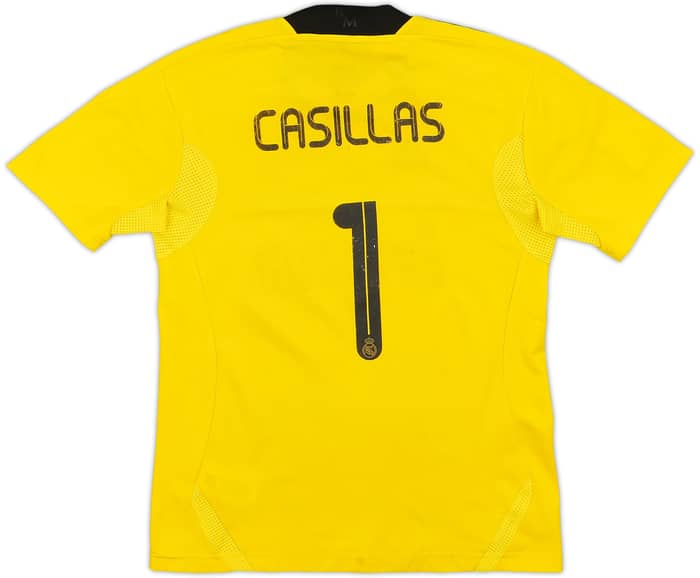 2011-12 Real Madrid GK S/S Shirt Casillas #1 - 5/10 - (S.Boys)