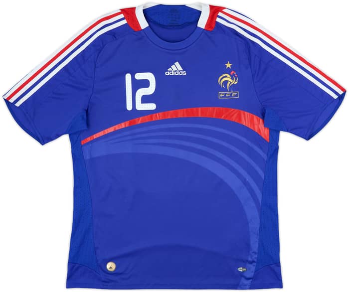 2007-08 France Home Shirt Henry #12 - 7/10 - (L)