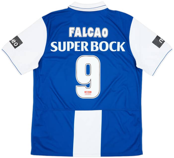 2009-10 Porto Home Shirt Falcao #9 - 6/10 - (L)
