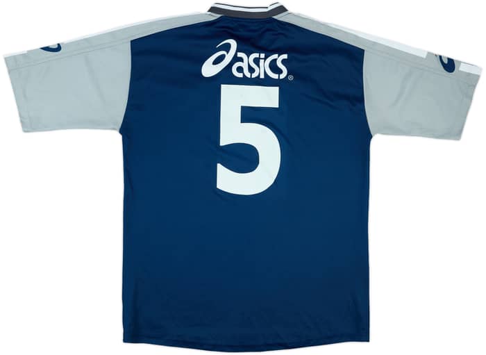 2008-09 Salernitana Asics Player Issue Training Shirt #5 - 8/10 - (XL)