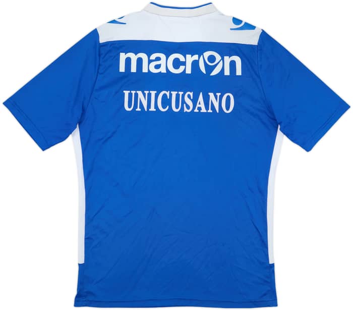 2017-18 Ternana Macron Player Issue Training Shirt - 8/10 - (M)