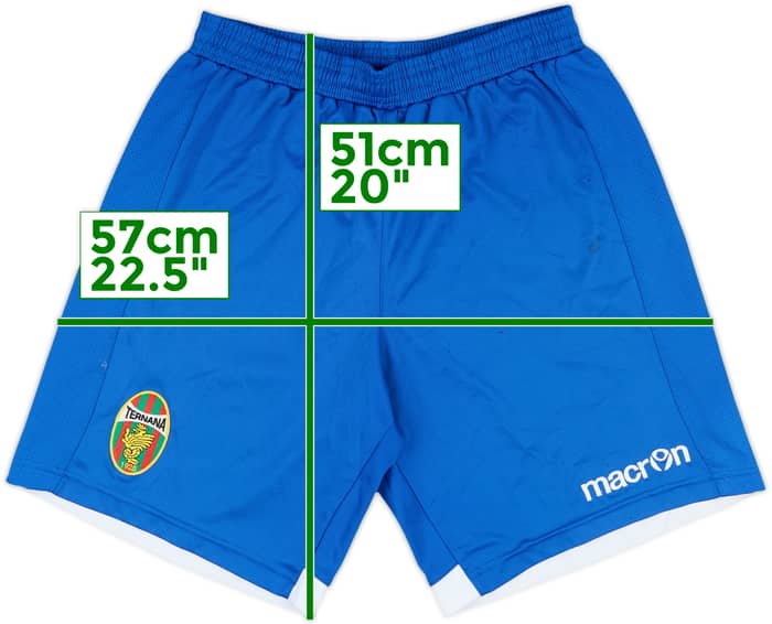 2016-17 Ternana Player Issue Macron Training Shorts - 5/10 - (M)