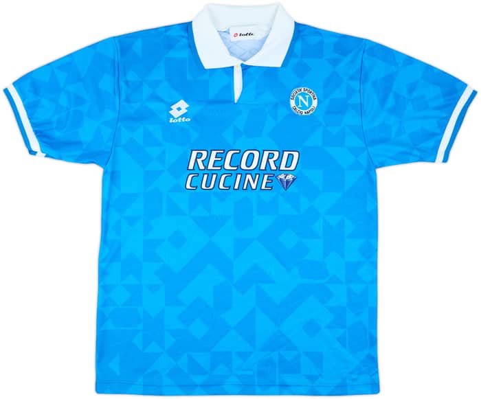 1994-96 Napoli Match Issue Home Shirt #7