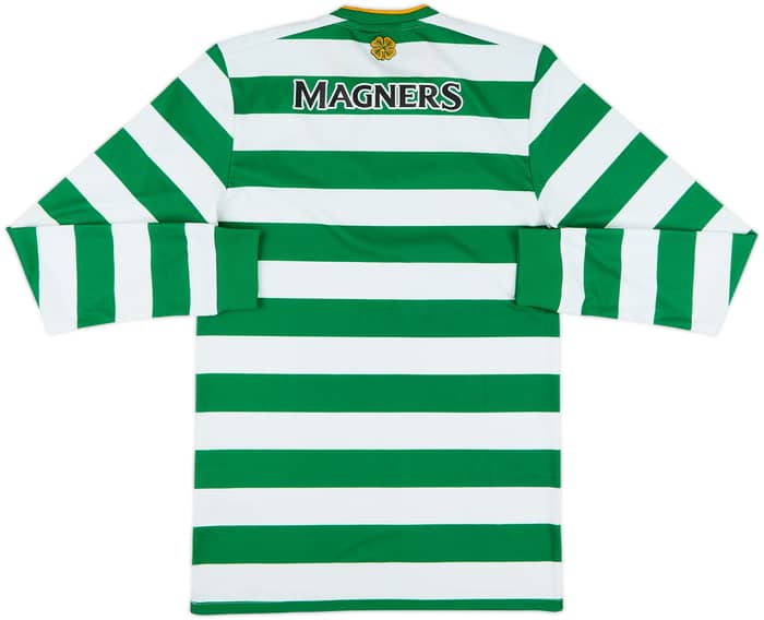2020-21 Celtic Home L/S Shirt - 7/10 - (XS)
