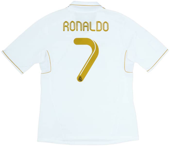 2011-12 Real Madrid Home Shirt Ronaldo #7 - 5/10 - (L)
