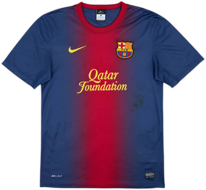2012-13 Barcelona Basic Home Shirt Messi #10 - 5/10 - (S)