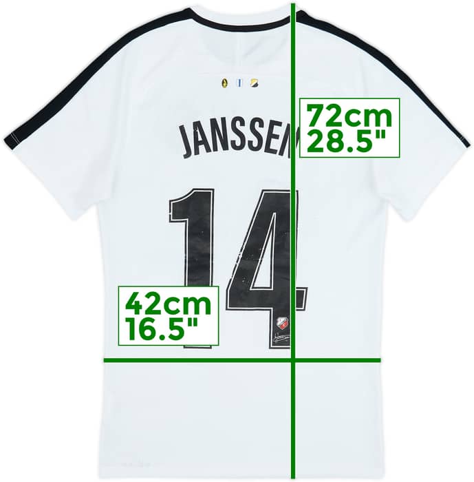 2021-22 Utrecht 'Captain Bedankt' Fourth Shirt Janssen #14 - 5/10 - (S)