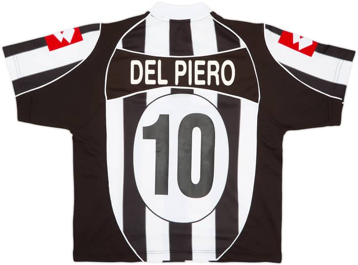 2002-03 Juventus Home Shirt Del Piero #10 - 9/10 - (M)