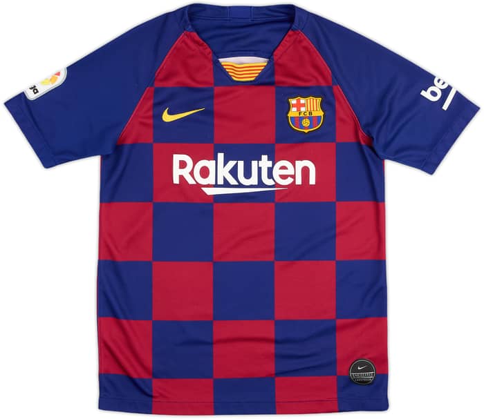 2019-20 Barcelona Home Shirt - 8/10 - (13-14 Years)