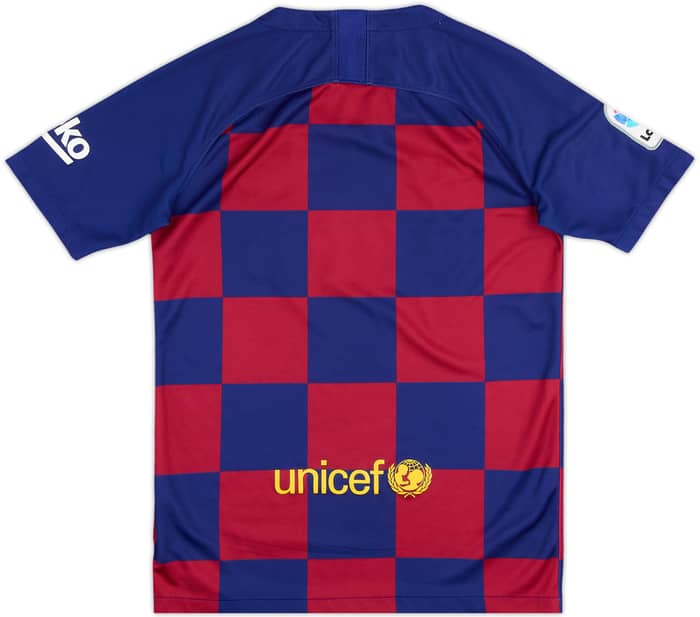 2019-20 Barcelona Home Shirt - 8/10 - (13-14 Years)