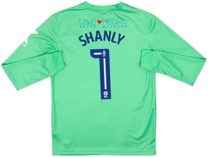 2014-16 Gillingham GK Shirt Shanly #1 - 6/10 - (S)