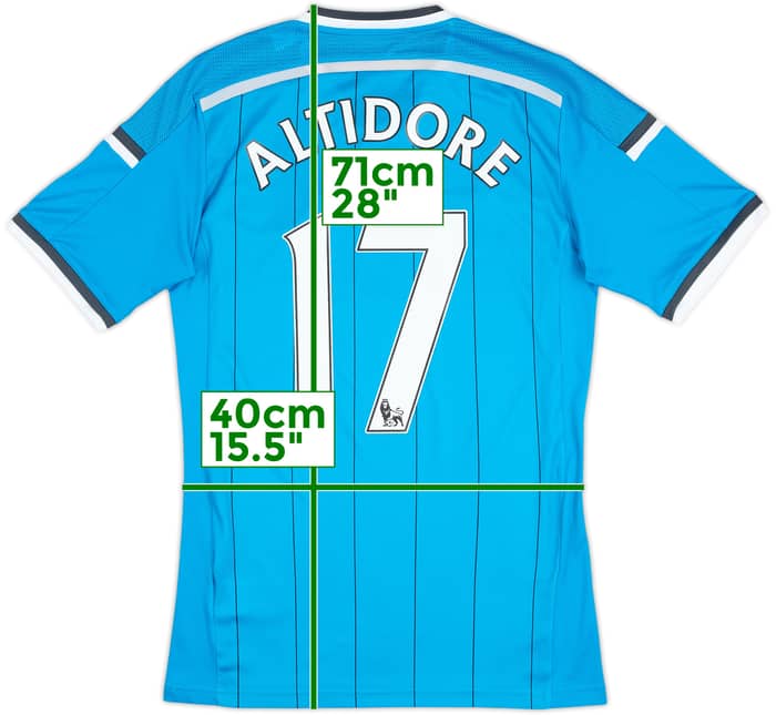 2014-15 Sunderland Away Shirt Altidore #17 - 7/10 - (S)