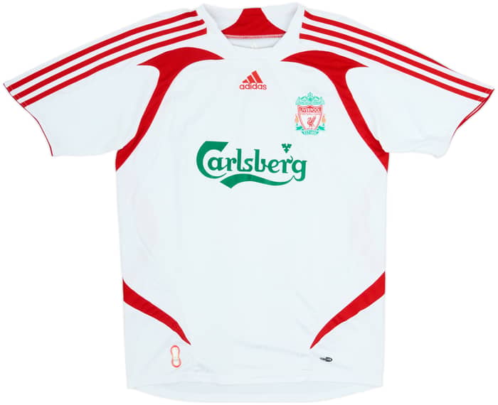 2007-08 Liverpool Camiseta Visitante Gerrard #8 - 7/10 - (XL.Boys)