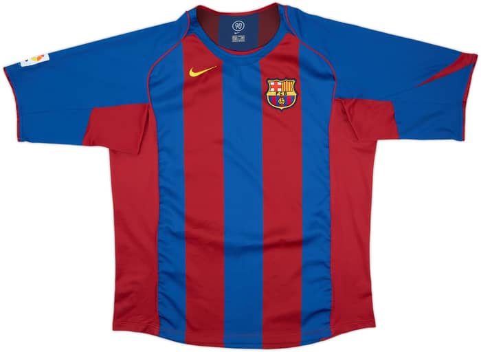 2004-05 Barcelona Home Shirt Messi #30 - 10/10 - (XL)