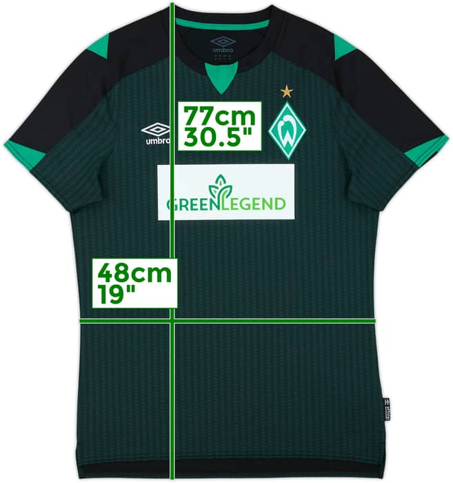 2021-22 Werder Bremen Third Shirt - 10/10 - (M)