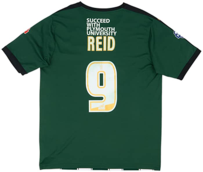 2015-16 Plymouth Argyle Home Shirt Reid #9 - 6/10 - (L)