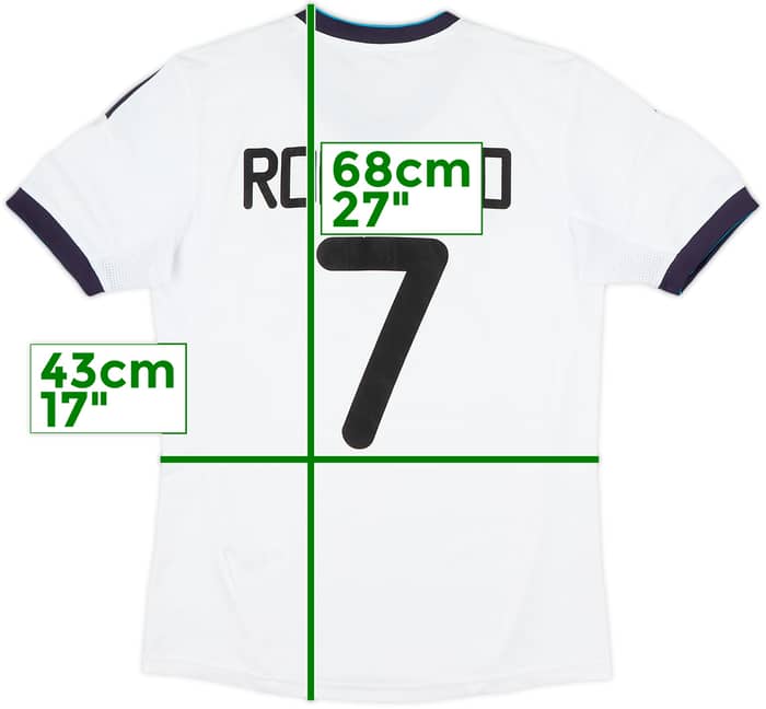 2012-13 Real Madrid Home Shirt Ronaldo #7 - 6/10 - (L.Boys)