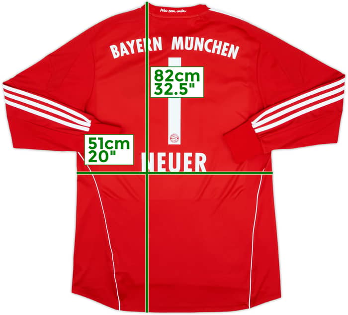 2013-14 Bayern Munich GK Shirt Neuer #1 - 10/10 - (L)