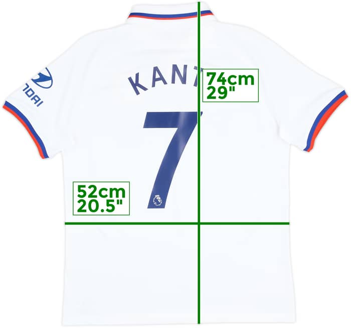 2019-20 Chelsea Away Shirt Kante #7 - 8/10 - (L)