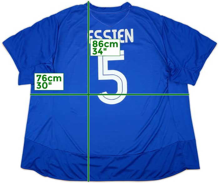 2005-06 Chelsea Centenary Home Shirt Essien #5 - 8/10 - (3XL)