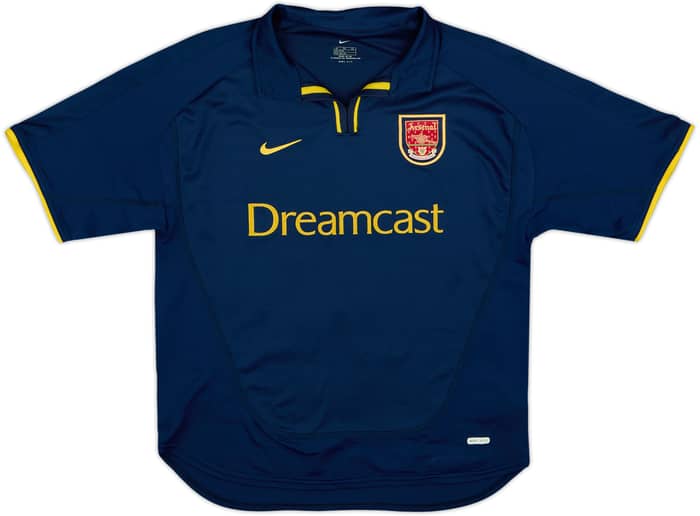 2000-02 Arsenal European Shirt Henry #14 - 6/10 - (15-16 Years)