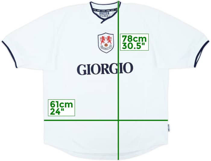 1999-01 Millwall Home Shirt - 8/10 - (L)