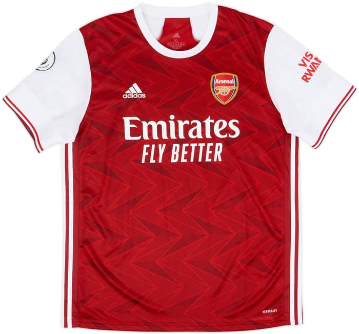 2020-21 Arsenal Home Shirt Tierney #3 - 9/10 - (XL)