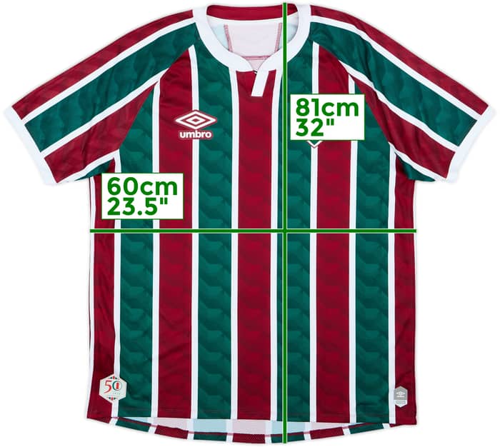Camiseta de local de Fluminense 2020-21 - 9/10 - (XL)