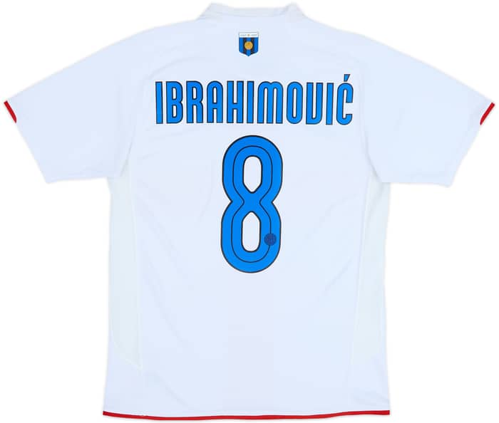 2007-08 Inter Milan Centenary Away Shirt Ibrahimovic #8 - 8/10 - (M)