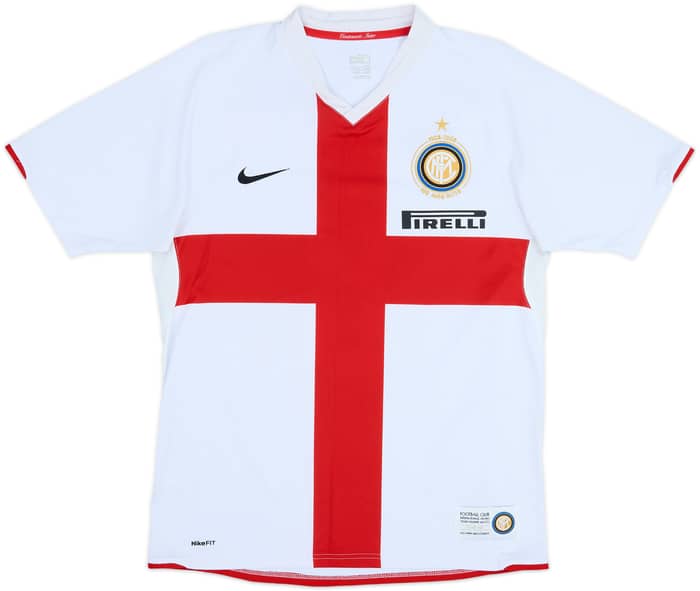 2007-08 Inter Milan Centenary Away Shirt Ibrahimovic #8 - 8/10 - (M)