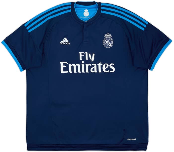 2015-16 Real Madrid Third Shirt Ronaldo #7 - 8/10 - (XL)