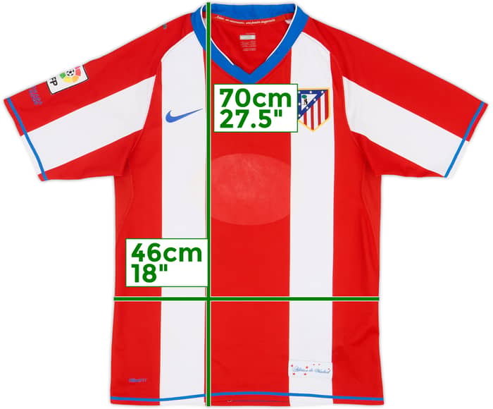 2007-08 Atletico Madrid Home Shirt - 4/10 - (S)