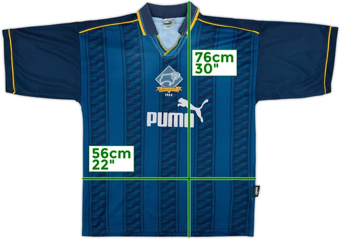 1995-96 Derby County Away Shirt - 6/10 - (XL)