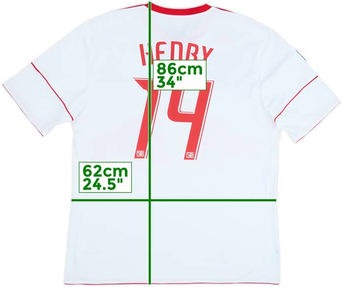 2010 New York Red Bulls Home Shirt Henry #14 - 7/10 - (XXL)