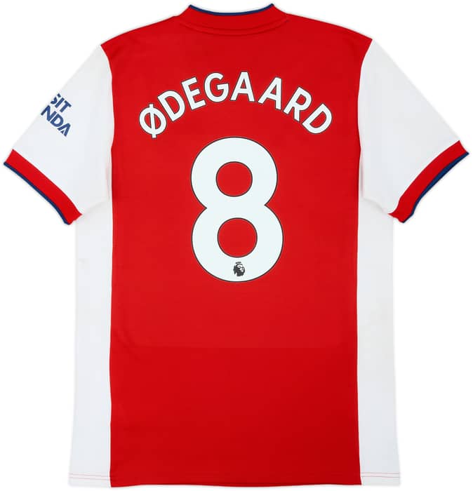 2021-22 Arsenal Home Shirt Odegaard #8 - 5/10 - (M)