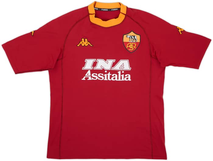 Camiseta de local de la Roma 2000-01 Totti #10 - 6/10 - (XL)