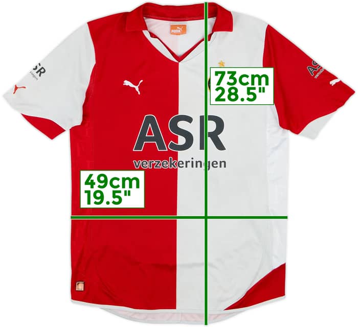 2010-11 Feyenoord Home Shirt - 4/10 - (XL.Boys)