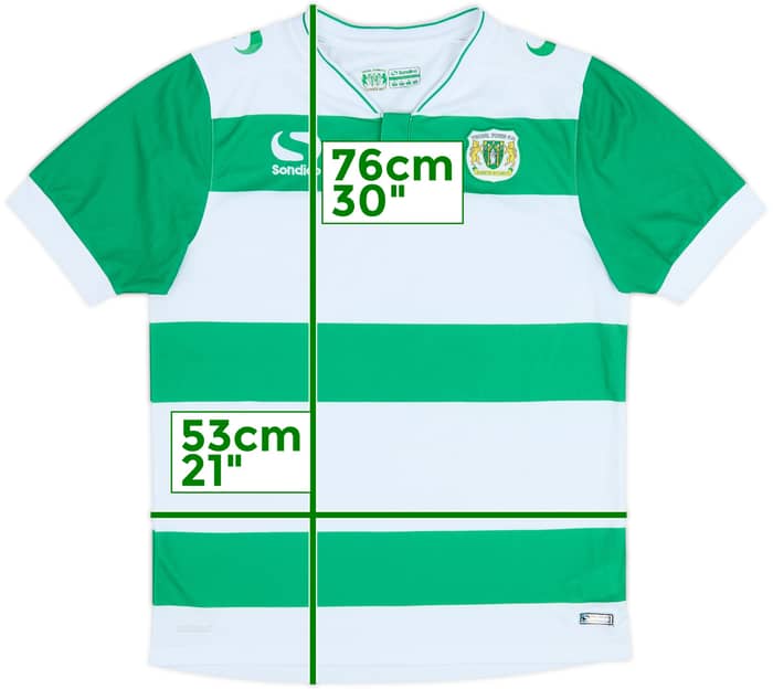 2015-16 Yeovil Home Shirt - 6/10 - (M)
