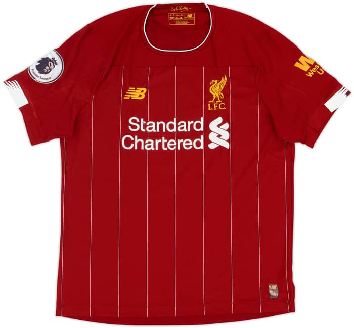 2019-20 Liverpool Home Shirt Virgil #4 - 5/10 - (L)